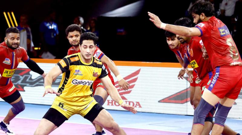 Telugu Titans vs Dabang Delhi