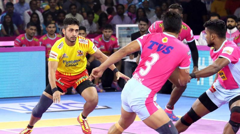 Jaipur Pink Panthers vs Gujarat Fortunegiants