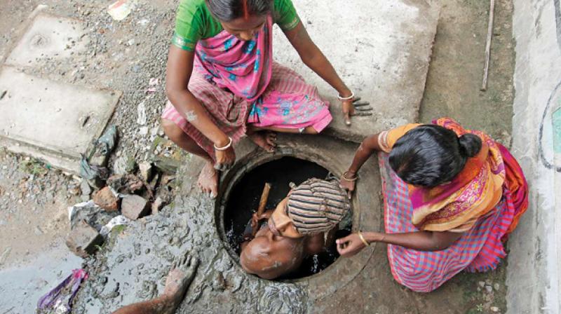 64 people died in Delhi while cleaning sewers since 1993: NCSK 64 people died in Delhi while cleaning sewers since 1993: NCSK