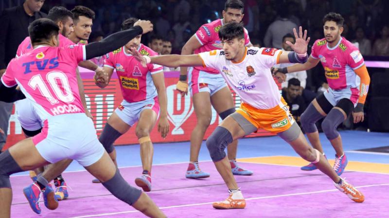 Jaipur Pink Panthers vs Puneri Paltan