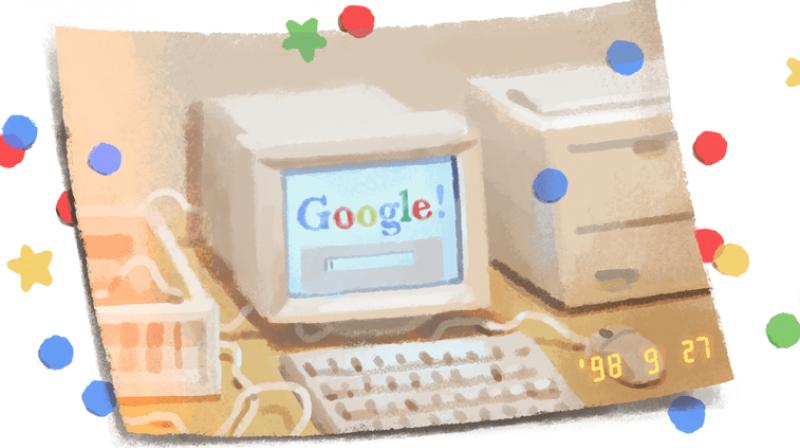 Google celebrates 21st birthday with a Doodle Google celebrates 21st birthday with a Doodle