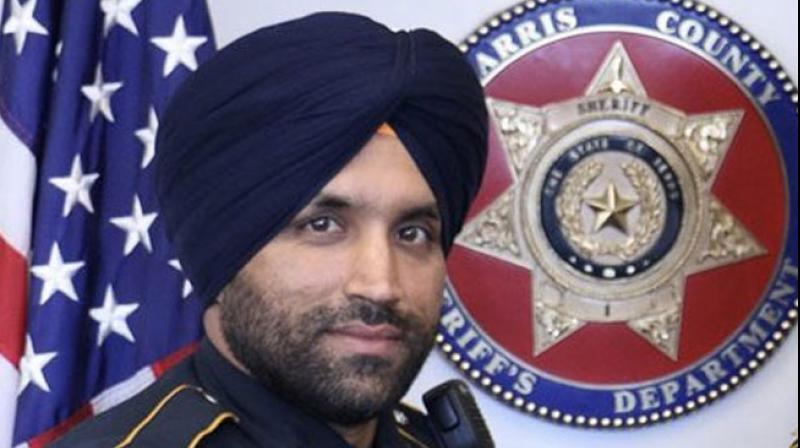 Sikh cop Sandeep Singh Dhaliwal’s funeral Sikh cop Sandeep Singh Dhaliwal’s funeral