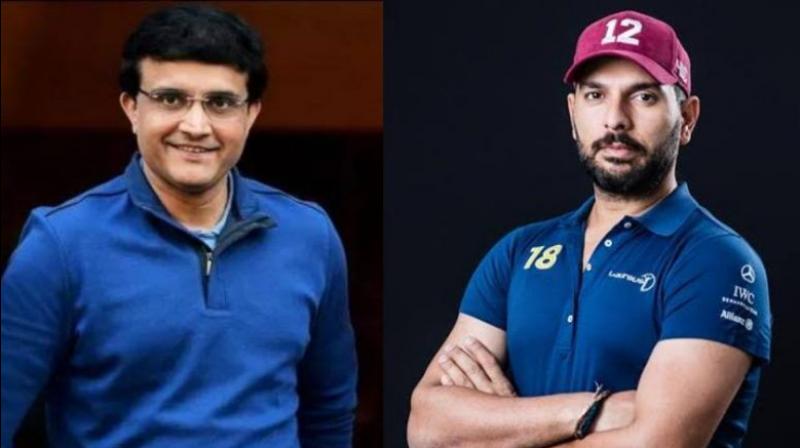 Yuvraj and Ganguly