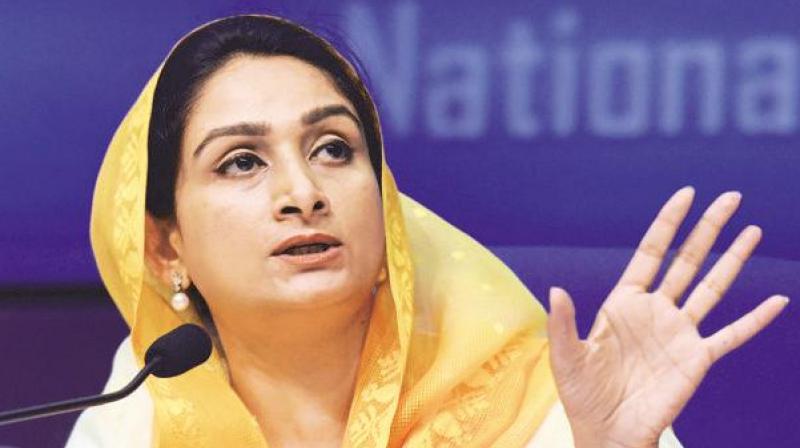 Harsimrat kaur Badal Harsimrat kaur Badal