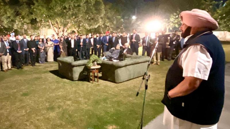 Capt Amarinder and Punjab IAS officers Capt Amarinder and Punjab IAS officers