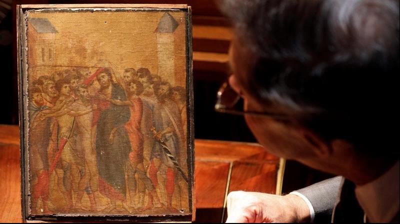 Old painting found in woman's kitchen in France sells for 188 crore Old painting found in woman's kitchen in France sells for 188 crore
