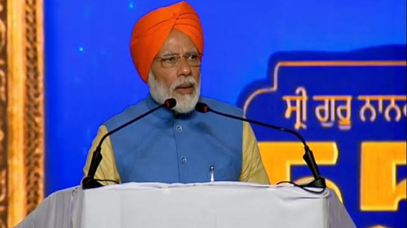 PM Modi thanks Pakistan PM Imran Khan for Kartarpur corridor PM Modi thanks Pakistan PM Imran Khan for Kartarpur corridor