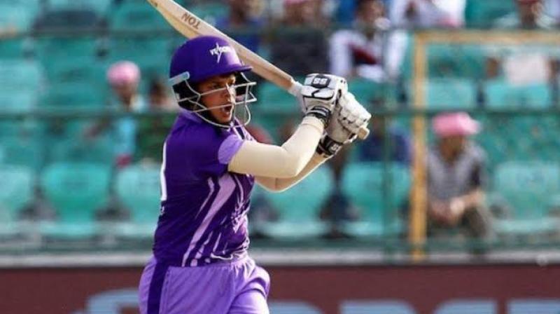 15-yr-old Shafali Verma smashes fifty 15-yr-old Shafali Verma smashes fifty