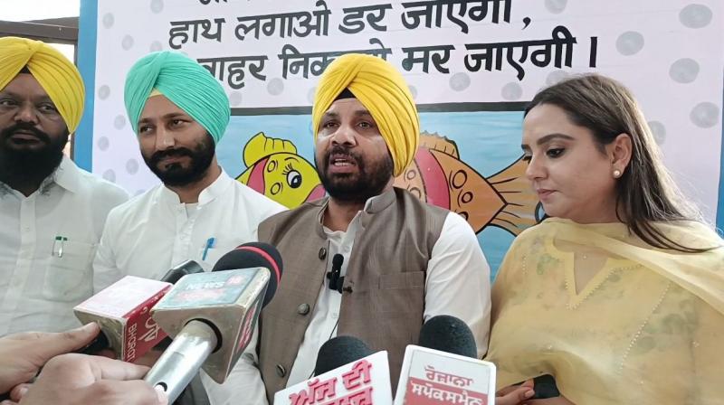 ਕੈਬਨਿਟ ਮੰਤਰੀ ਹਰਭਜਨ ਸਿੰਘ ਪੱਤਰਕਾਰਾਂ ਨਾਲ ਗੱਲਬਾਤ ਕਰਦੇ ਹੋਏ ਕੈਬਨਿਟ ਮੰਤਰੀ ਹਰਭਜਨ ਸਿੰਘ ਪੱਤਰਕਾਰਾਂ ਨਾਲ ਗੱਲਬਾਤ ਕਰਦੇ ਹੋਏ