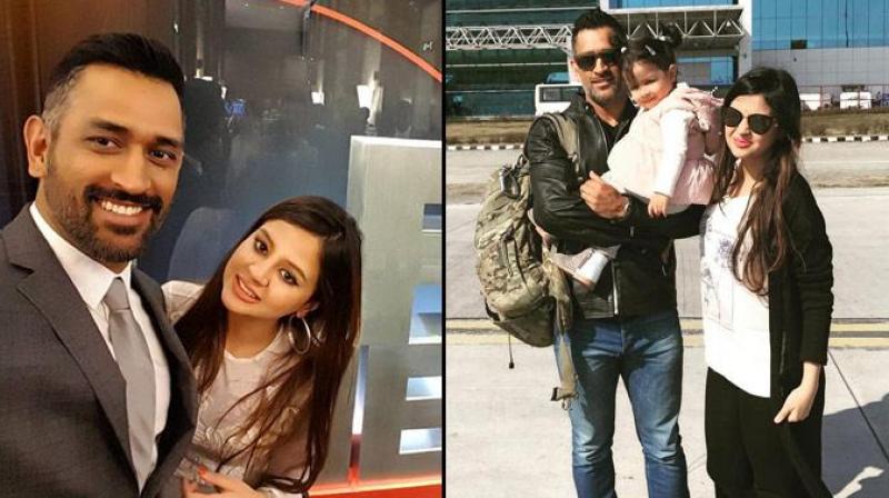 MS Dhoni And Sakshi MS Dhoni And Sakshi