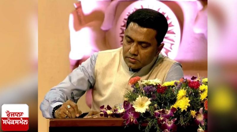 CM Pramod Sawant CM Pramod Sawant