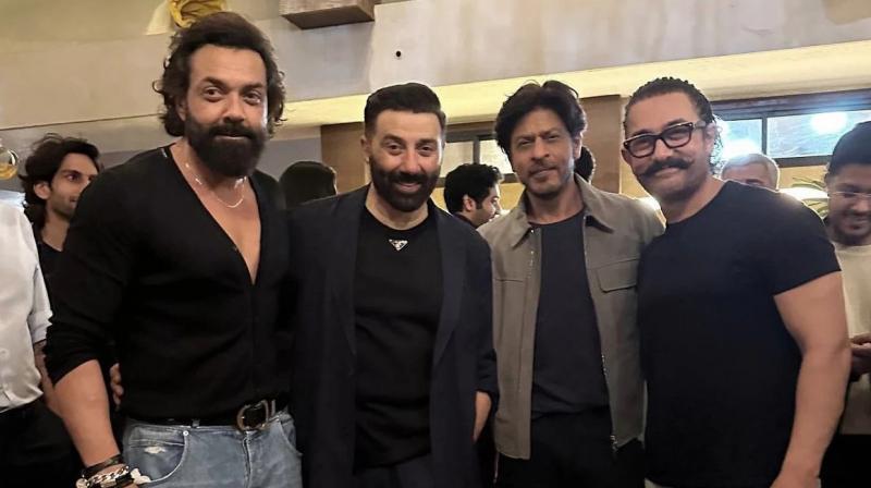 Sunny Deol spoke about his relationship with Shah Rukh, Salman and Aamir Sunny Deol spoke about his relationship with Shah Rukh, Salman and Aamir