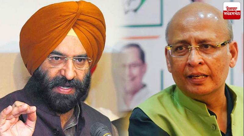 Manjinder Sirsa, Abhishek Singhvi Manjinder Sirsa, Abhishek Singhvi