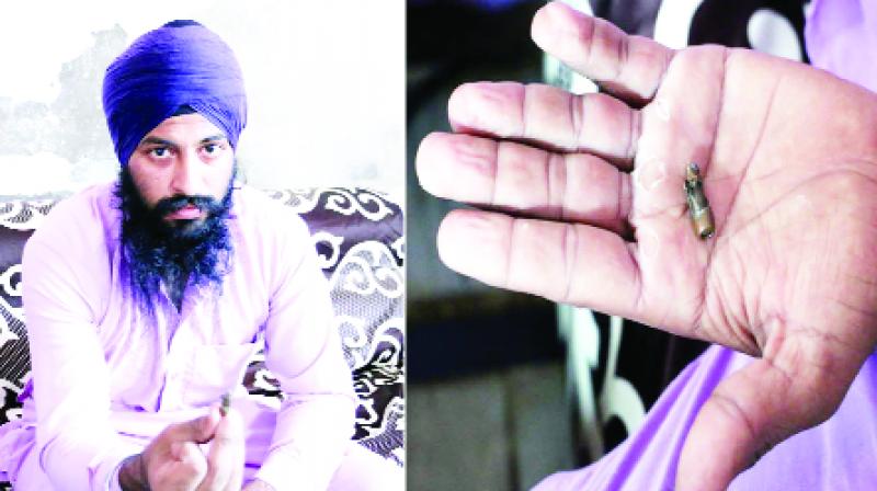 Buta Singh narrating the role of police torture Buta Singh narrating the role of police torture