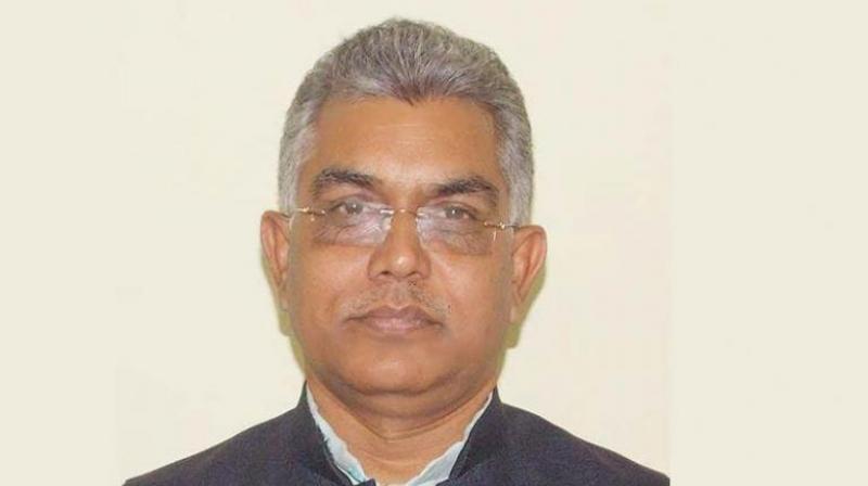 West Bengal BJP chief Dilip Ghosh West Bengal BJP chief Dilip Ghosh