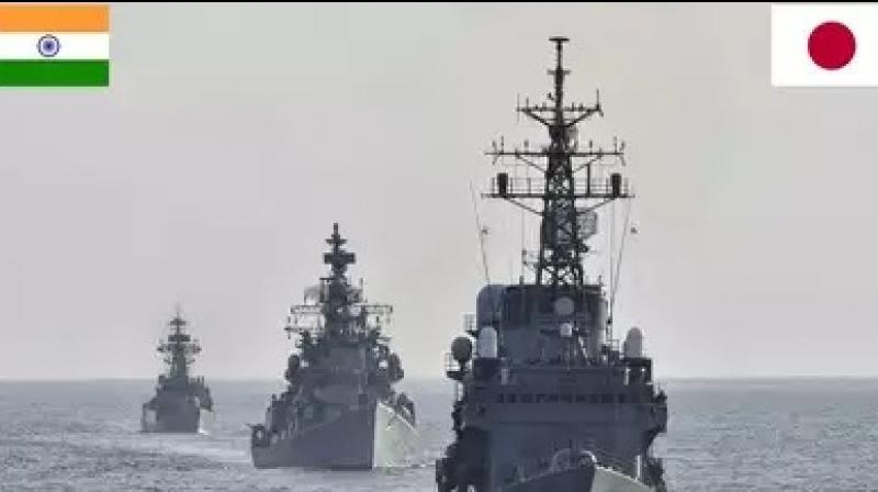 To counter China, India inks military pact with Japan To counter China, India inks military pact with Japan