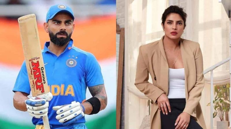 Virat Kohli and Priyanka Chopra Virat Kohli and Priyanka Chopra