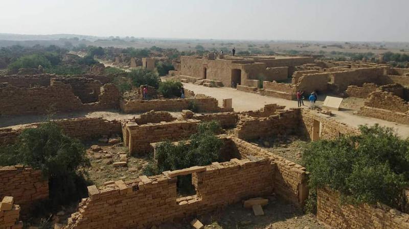 Kuldhara the haunte and abandoned village of jaisalmer rajasthan