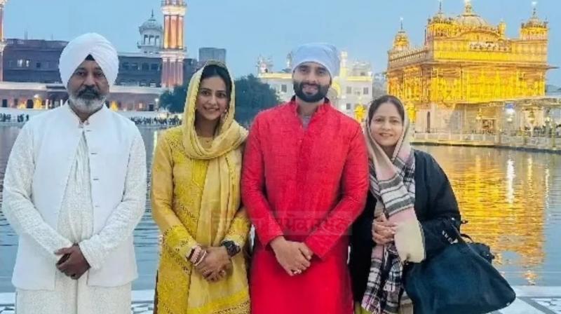 Rakulpreet Singh paid obeisance at Sri Darbar Sahib Rakulpreet Singh paid obeisance at Sri Darbar Sahib