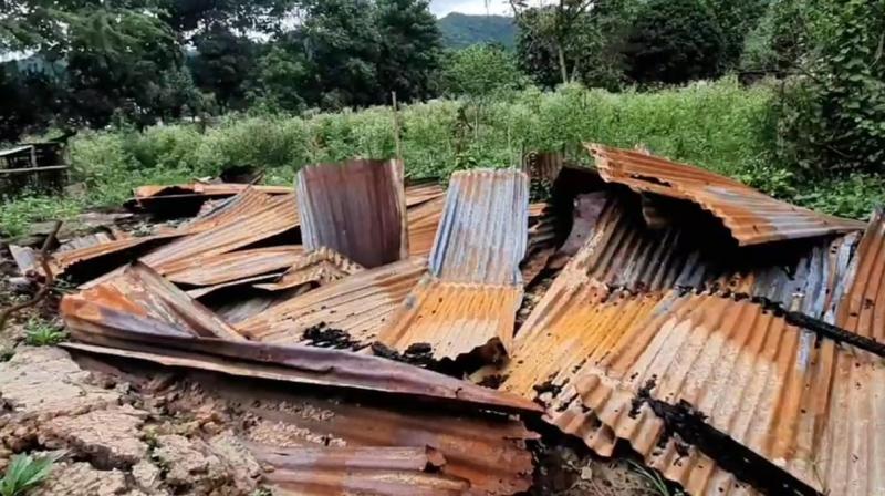 Manipur: Freedom fighter's 80-year-old wife was burnt alive Manipur: Freedom fighter's 80-year-old wife was burnt alive