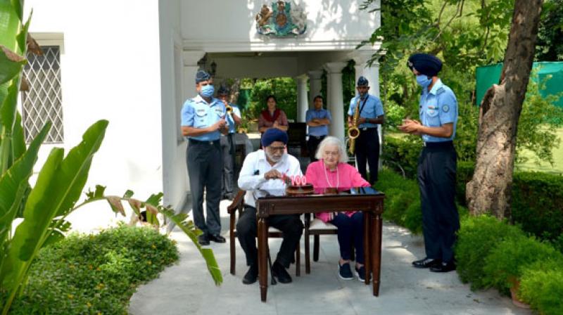 Oldest living IAF fighter pilot turns 100