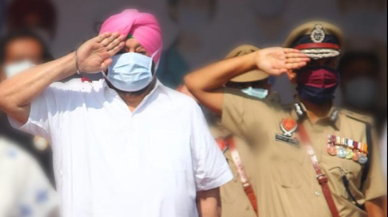 Captain Amarinder Singh salute Police forces for their dedication