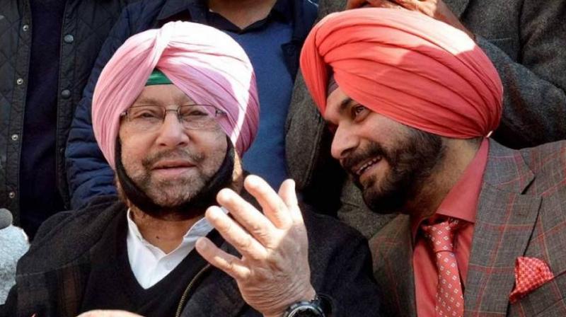 CM Punjab and Navjot singh sidhu CM Punjab and Navjot singh sidhu