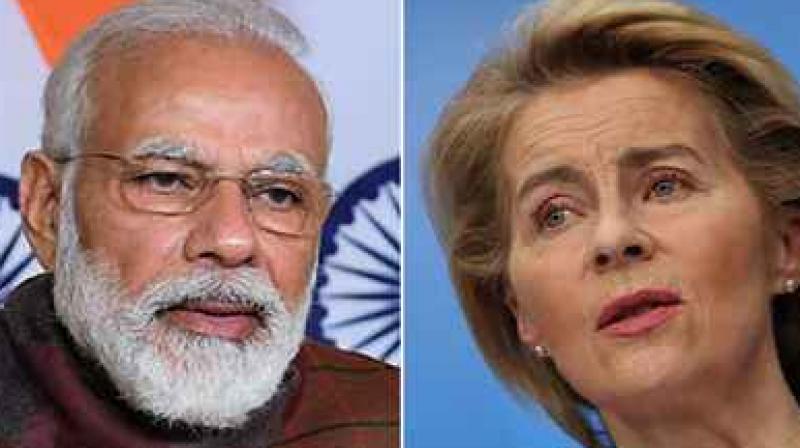 PM Modi speaks to European Commission President PM Modi speaks to European Commission President