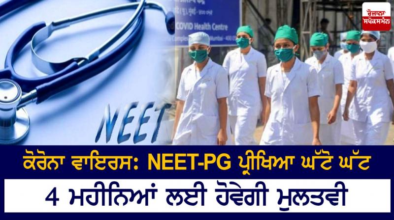 NEET PG 2021 Postponed