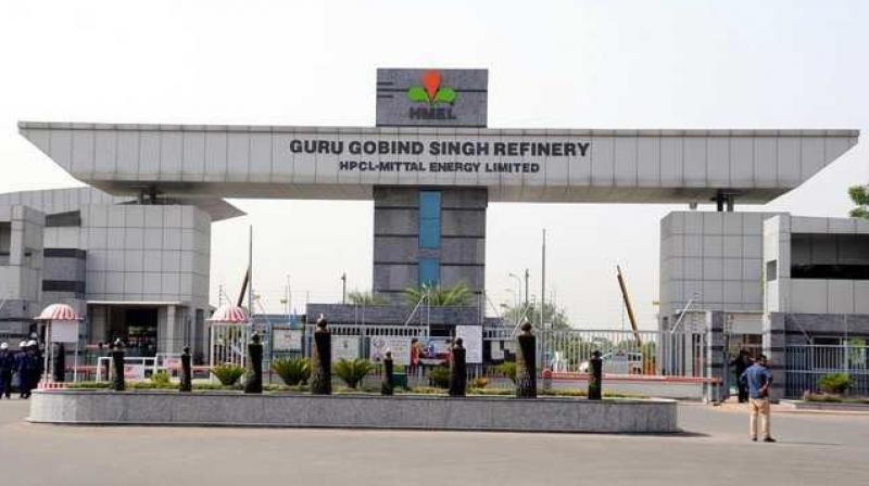 Oxygen being wasted at Sri Guru Gobind Singh Refinery in Bathinda Oxygen being wasted at Sri Guru Gobind Singh Refinery in Bathinda