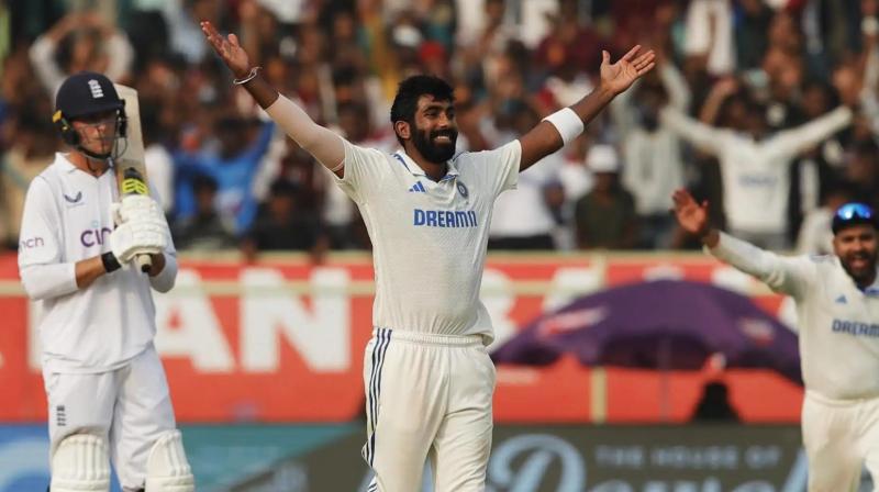 India in a strong position due to Bumrah's excellent bowling after Jaiswal's double century India in a strong position due to Bumrah's excellent bowling after Jaiswal's double century