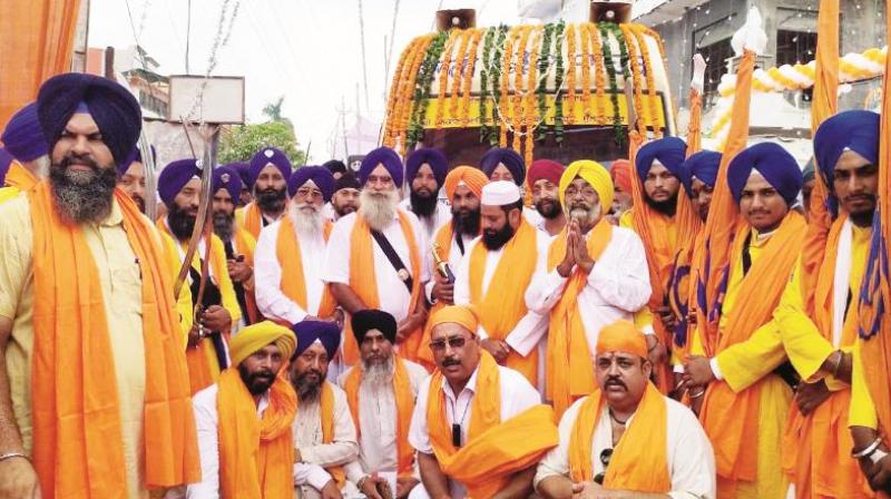 International Nagar Kirtan departure from Bareilly International Nagar Kirtan departure from Bareilly