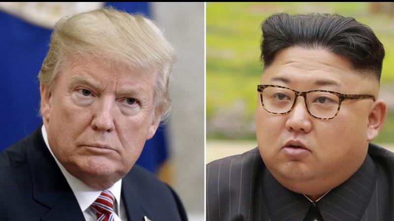 Donald trump and Kim Jong