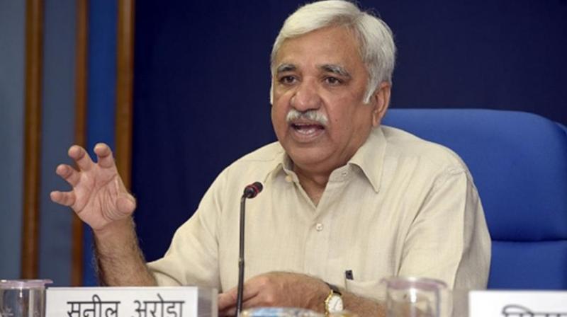 Sunil Arora chief election commissioner 