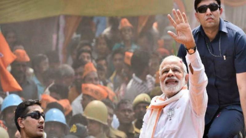 Prime minister narendra modi in uttar pradesh prayagraj chitrakoot