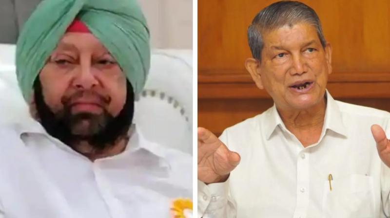 Captain Amarinder Singh, Harish Rawat Captain Amarinder Singh, Harish Rawat