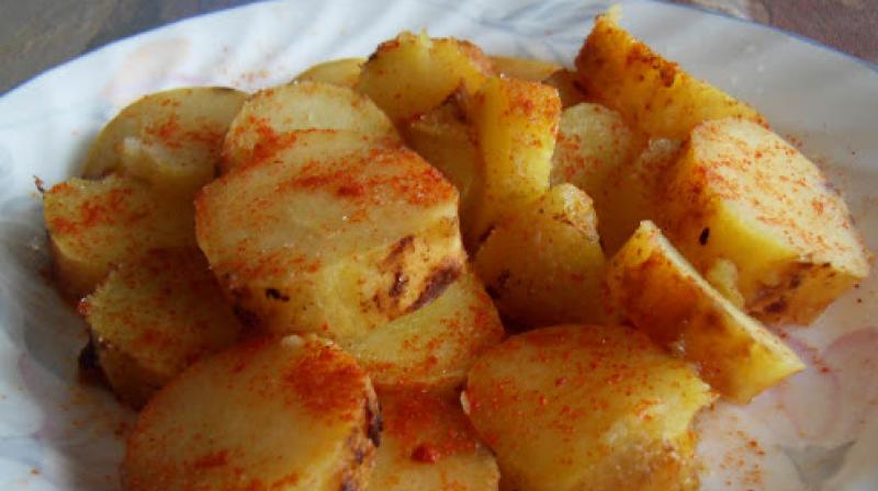 Shakarkandi Chatt Recipe Shakarkandi Chatt Recipe