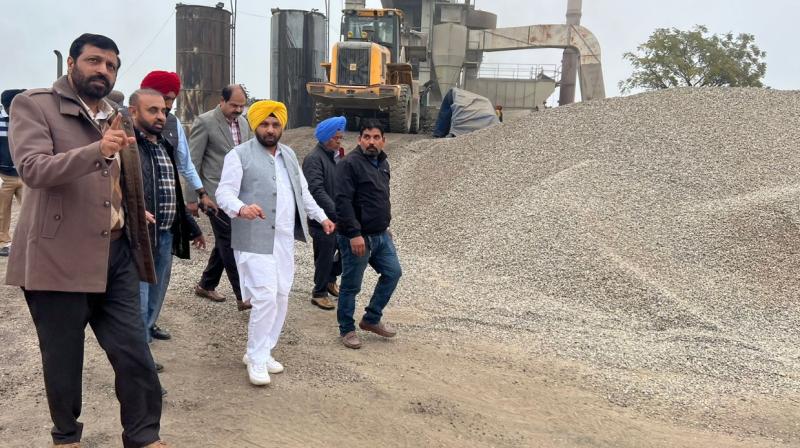 Repair of roads and quality of newly constructed roads should be ensured: Harbhajan Singh ETO Repair of roads and quality of newly constructed roads should be ensured: Harbhajan Singh ETO