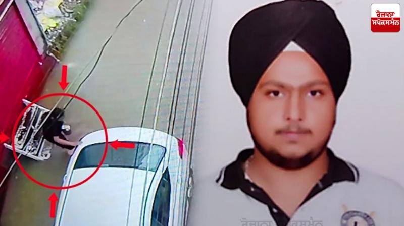 Sudden death of a walking youth, photos captured on CCTV Sudden death of a walking youth, photos captured on CCTV