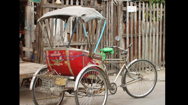 Rickshaw pullers Rickshaw pullers