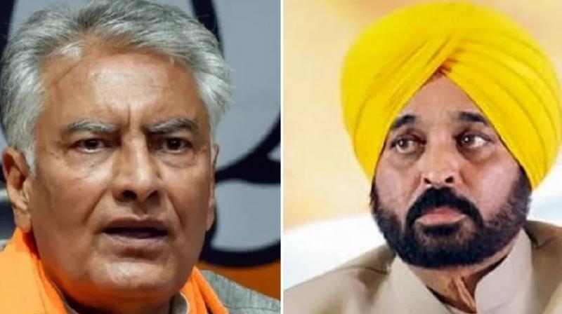 Sunil Jakhar and Punjab CM Bhagwant Mann Sunil Jakhar and Punjab CM Bhagwant Mann