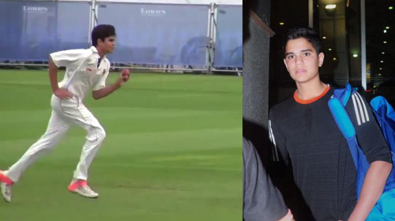 Sachin Tendulkar's Son Arjuna Tendulkar joins under-19 Sachin Tendulkar's Son Arjuna Tendulkar joins under-19