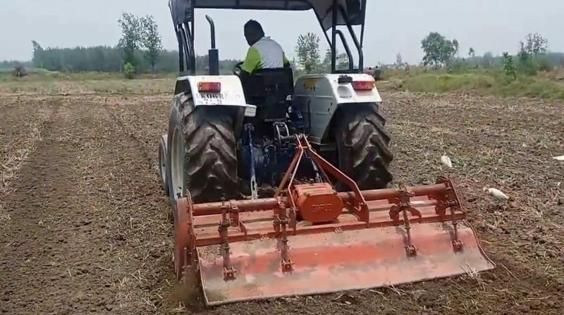 Tractor and Rotawater