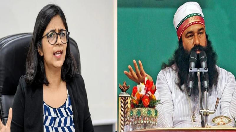 Swati Maliwal and Sauda sadh Swati Maliwal and Sauda sadh
