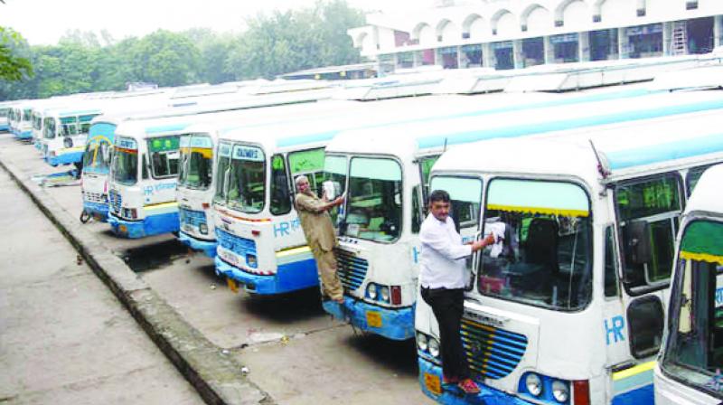 Haryana Roadways Bus