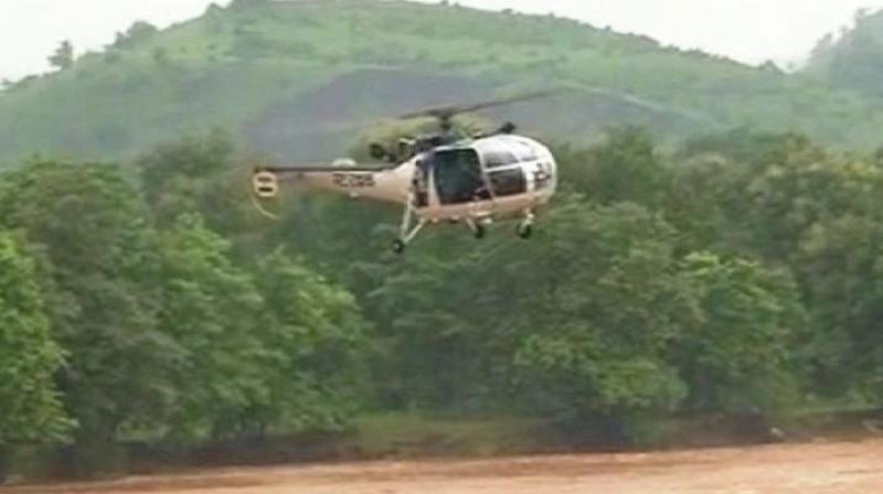 Army helicopter crashes in Pathankot