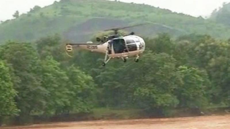 Army helicopter crashes in Pathankot Army helicopter crashes in Pathankot