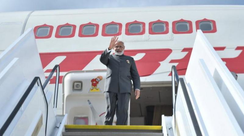 PM Modi Plane 