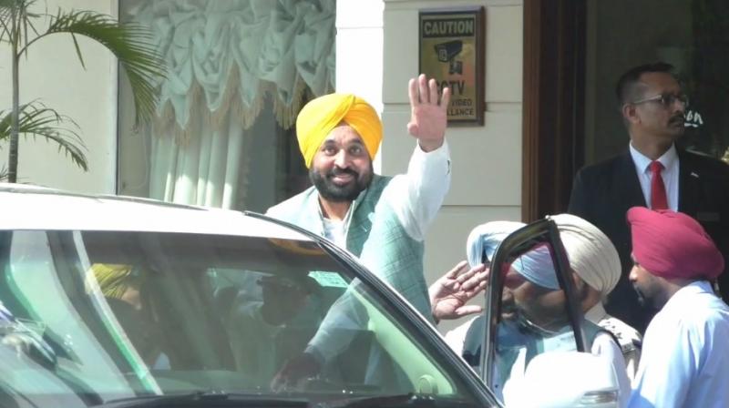 CM Bhagwant mann in Jalandhar