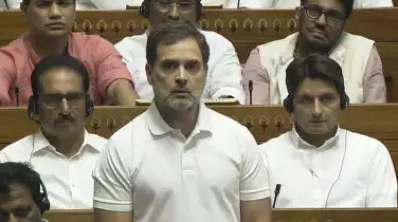 Like Abhimanyu, the Modi government trapped India in a cyclone: Rahul Gandhi Like Abhimanyu, the Modi government trapped India in a cyclone: Rahul Gandhi